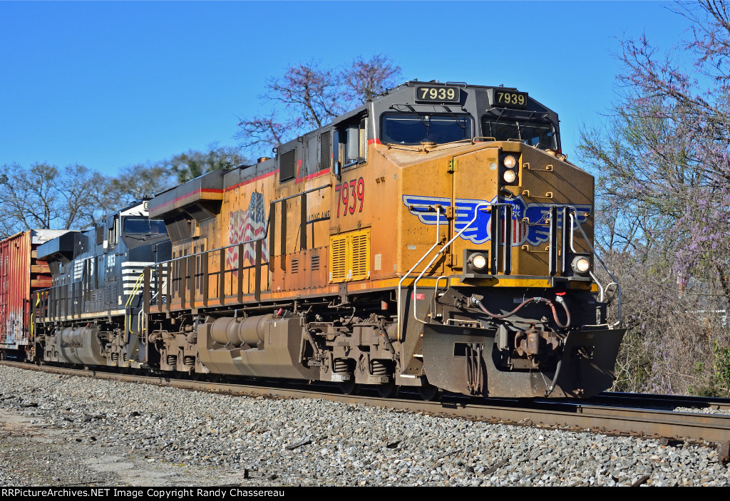 UP 7939 NS Train 154